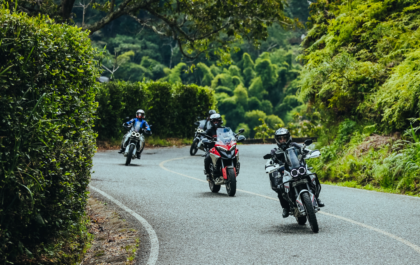 Motorcycle Tour Coffee Region Colombia BMW, DUCATI, KTM