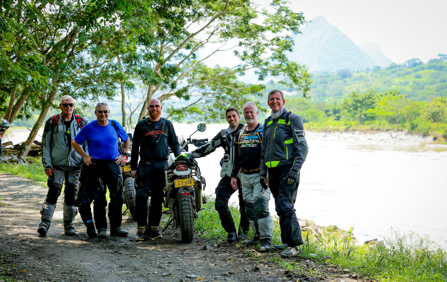 Guided off road motorcycle tour colombia